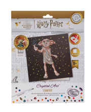 Load image into Gallery viewer, "DOBBY THE HOUSE ELF" Harry Potter Crystal Art Card