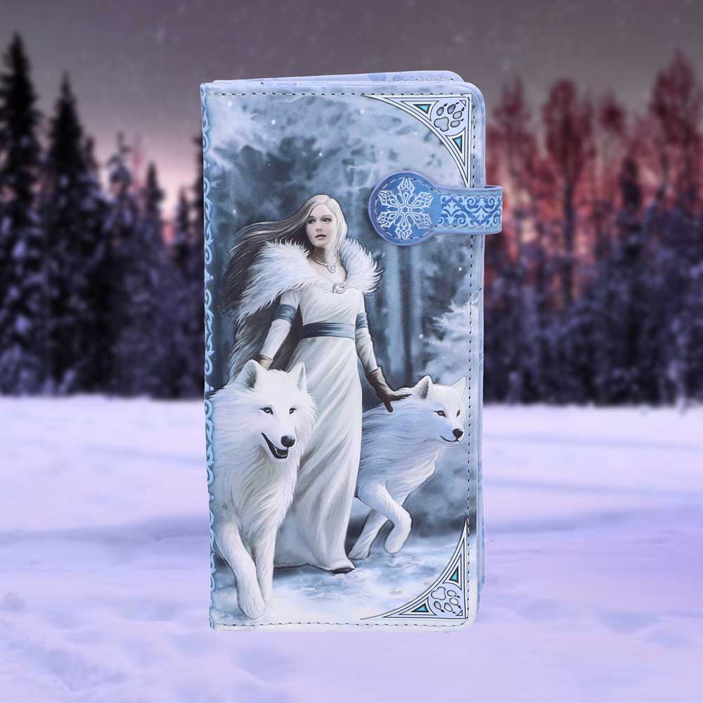Winter Guardians Embossed Purse by Anne Stokes 18.5cm