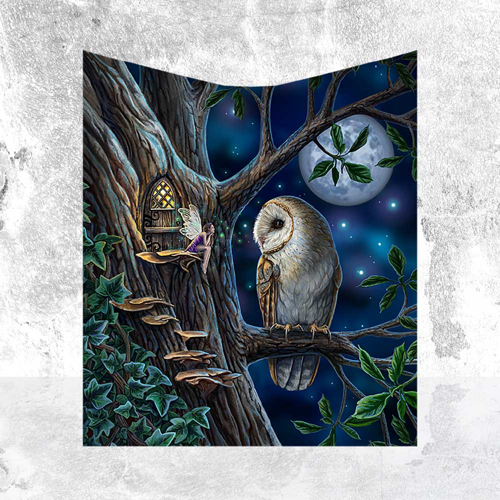 Fairy Tales Throw by Lisa Parker 160cm