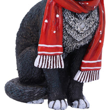 Load image into Gallery viewer, Candy Cane Cat Hanging Ornament by Lisa Parker 9cm