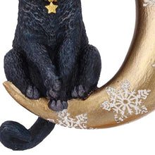 Load image into Gallery viewer, Moon Cat Hanging Ornament by Lisa Parker 9cm