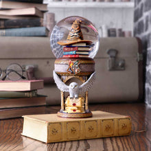 Load image into Gallery viewer, Harry Potter First Day at Hogwarts Snow Globe