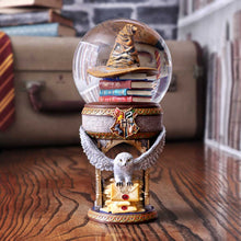 Load image into Gallery viewer, Harry Potter First Day at Hogwarts Snow Globe