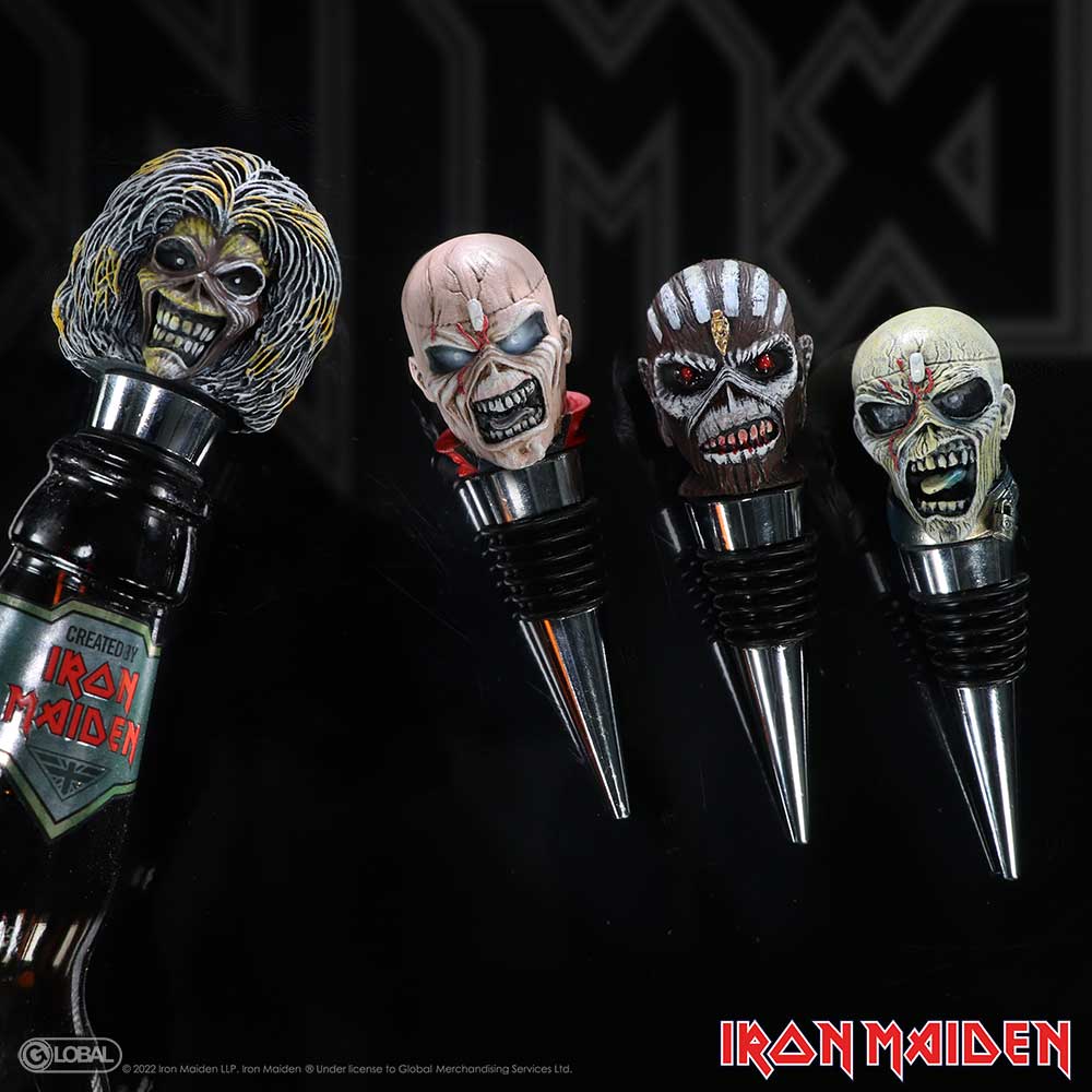 Iron Maiden The Trooper Bottle Stopper 10cm