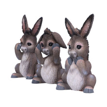 Load image into Gallery viewer, Three Wise Donkeys 11cm