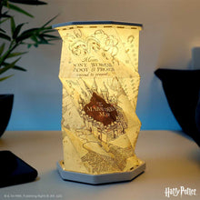 Load image into Gallery viewer, Harry Potter Marauders Map Foldable Lamp 21cm