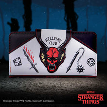 Load image into Gallery viewer, Stranger Things Hellfire Club Embossed Purse 10.5cm