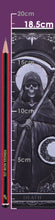 Load image into Gallery viewer, Skeleton Tarot Embossed Purse