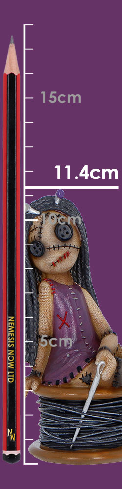 Full size display view of Stitchy Belle gothic figurine