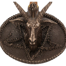Load image into Gallery viewer, Baphomet's Wealth Backflow Incense Burner 13cm