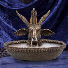 Load image into Gallery viewer, Baphomet's Wealth Backflow Incense Burner 13cm