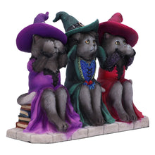 Load image into Gallery viewer, Three Wise Witchy Kittys 15.3cm