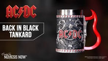 Load and play video in Gallery viewer, ACDC Back in Black Tankard 16cm