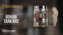 Load and play video in Gallery viewer, Lord Of The Rings Rohan Tankard 15.5cm