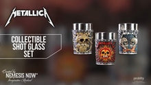Load and play video in Gallery viewer, Metallica Shot Glass set 8.5cm