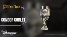 Load and play video in Gallery viewer, Lord of the Rings Gondor Goblet 19cm