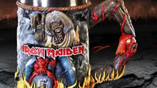 Load and play video in Gallery viewer, Iron Maiden The Number of the Beast Tankard 16cm