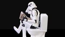 Load and play video in Gallery viewer, Stormtrooper Pooper Trooper
