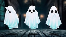 Load and play video in Gallery viewer, Three Wise Ghosts 7.5cm