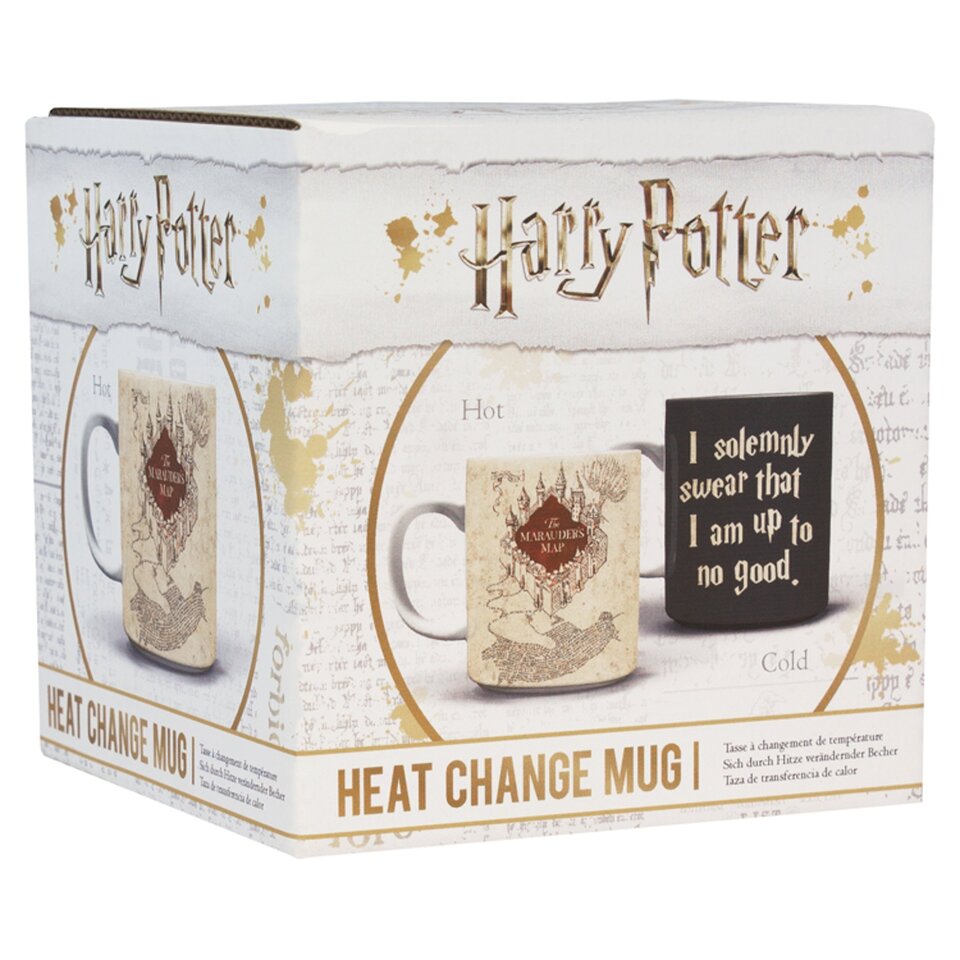 Harry Potter Marauders Map Heat Changing Mug