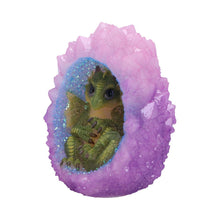 Load image into Gallery viewer, Geode Nest (Green) 12.5cm