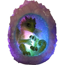 Load image into Gallery viewer, Geode Nest (Green) 12.5cm