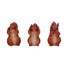 Load image into Gallery viewer, Three Wise Squirrels 9cm
