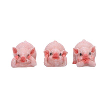 Load image into Gallery viewer, Three Wise Playful Pigs 5.2cm