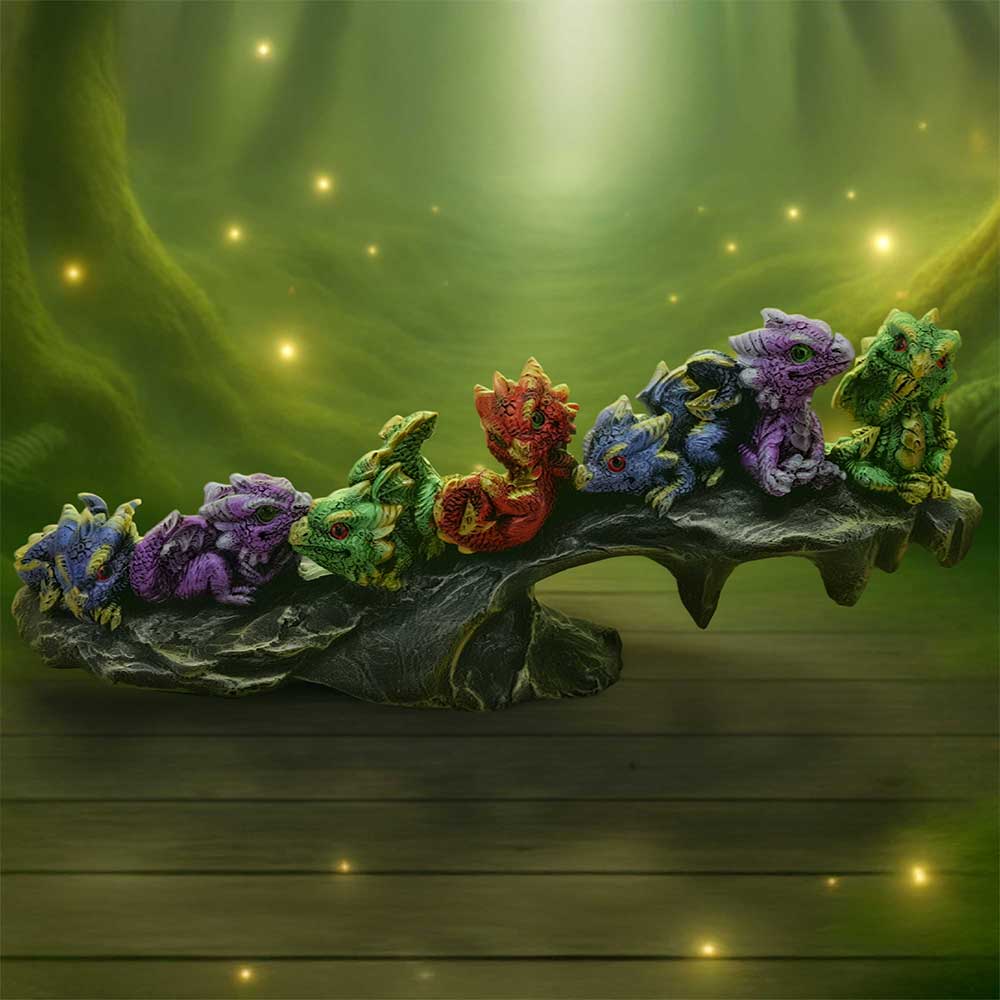 Baby dragons display piece in branded box