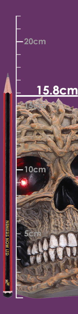 Rooted Remains figurine with measurement detail