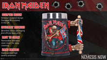Load and play video in Gallery viewer, Iron Maiden Tankard 14cm