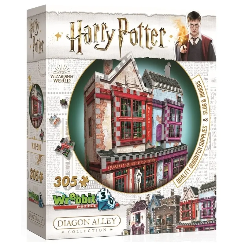 Harry Potter Diagon Alley 3D Puzzle Slug & Jiggers