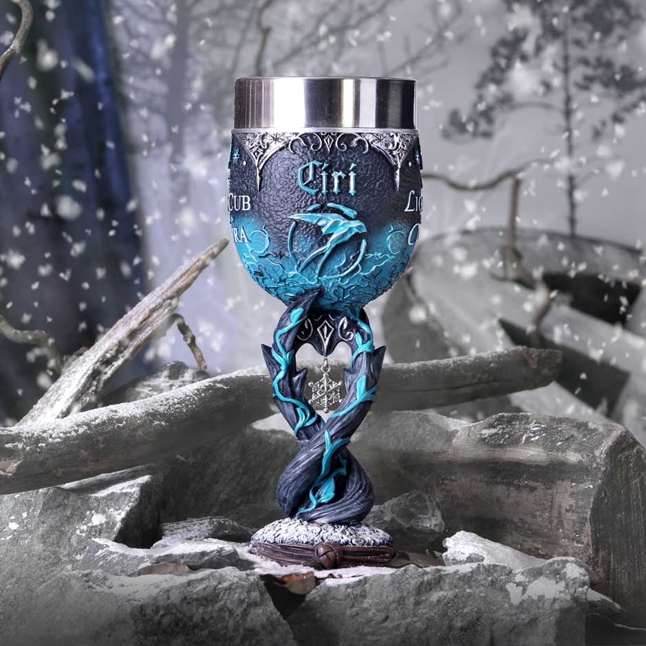 Hand-painted The Witcher Ciri collectible display
