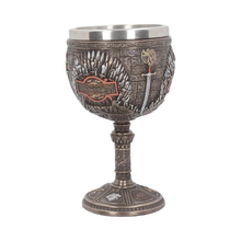 Load image into Gallery viewer, Game of Thrones Iron Throne Chalice 17cm