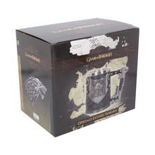 Load image into Gallery viewer, Game of Thrones King in the North Tankard 14cm