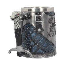 Load image into Gallery viewer, Game of Thrones King in the North Tankard 14cm