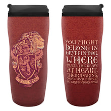 Load image into Gallery viewer, Harry Potter Gryffindor Travel Mug