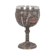 Load image into Gallery viewer, Game of Thrones Iron Throne Chalice 17cm