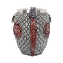 Load image into Gallery viewer, Game of Thrones House Targaryen Tankard 14cm