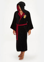 Load image into Gallery viewer, Unisex Harry Potter Gryffindor Fleece Bathrobe Men or Women