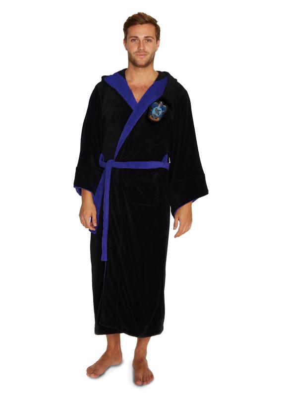 Unisex Harry Potter Ravenclaw Fleece Bathrobe Men or Women