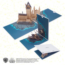 Load image into Gallery viewer, Harry Potter Hogwarts Pop Up Card