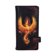 Load image into Gallery viewer, Phoenix Rising Embossed Purse by Anne Stokes 18.5cm