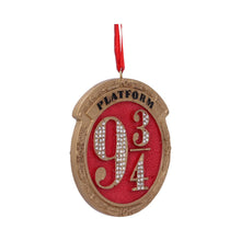 Load image into Gallery viewer, Harry Potter Platform 9 3/4 Hanging Ornament 8.2cm