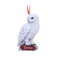 Load image into Gallery viewer, Harry Potter Hedwig's Rest Hanging Ornament 9cm