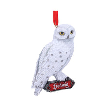 Load image into Gallery viewer, Harry Potter Hedwig's Rest Hanging Ornament 9cm