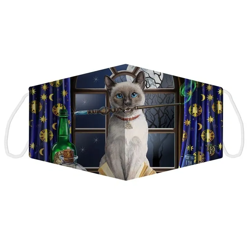 Lisa Parker Hocus Pocus Cat Face Covering