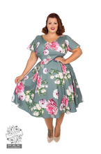 Load image into Gallery viewer, Hearts & Roses Lamour Swing Dress