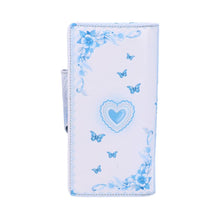 Load image into Gallery viewer, White Angel Wings Embossed Purse 18.5cm