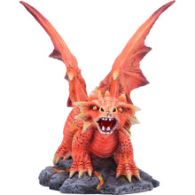 Load image into Gallery viewer, Small Fire Dragon by Anne Stokes 13cm